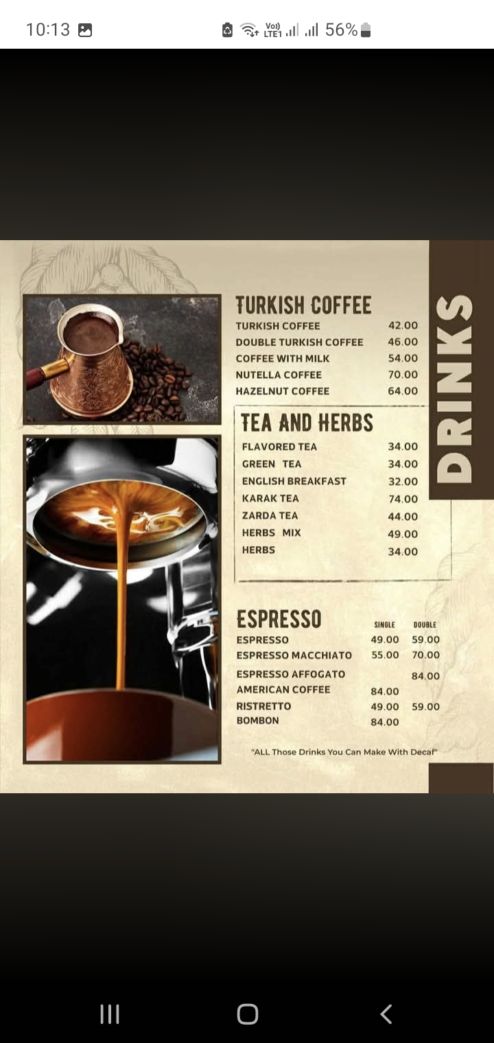 Retro playstation & cafe menu photo 5