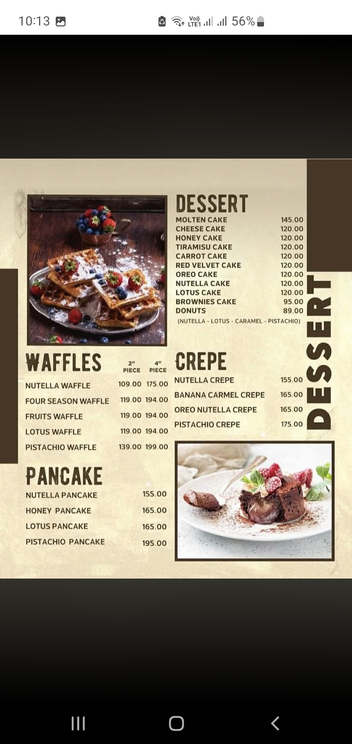 Retro playstation & cafe menu photo 3