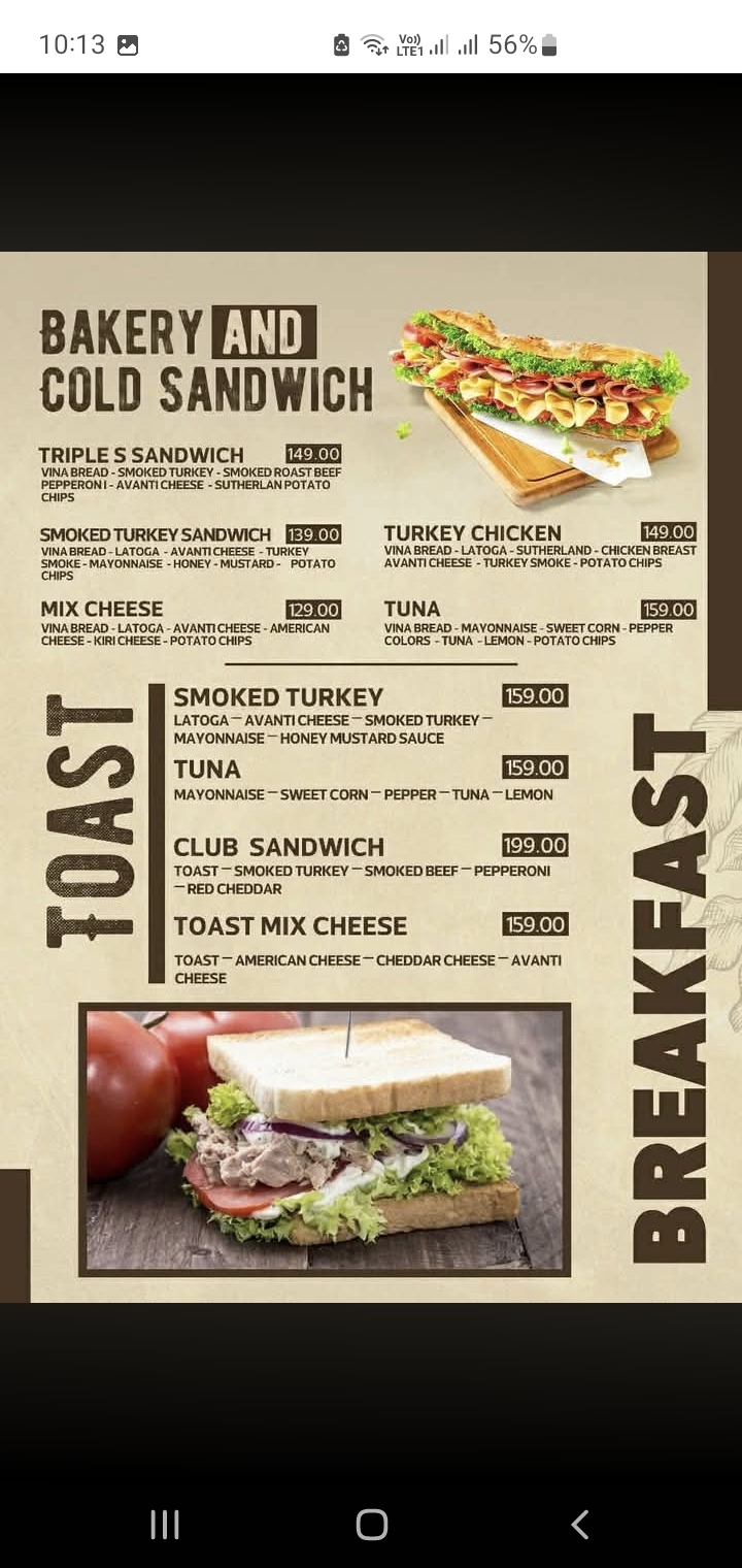 Retro playstation & cafe menu photo 2