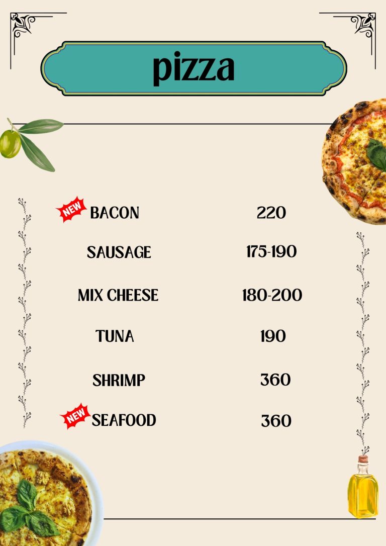 pentola café & restaurant menu photo 8