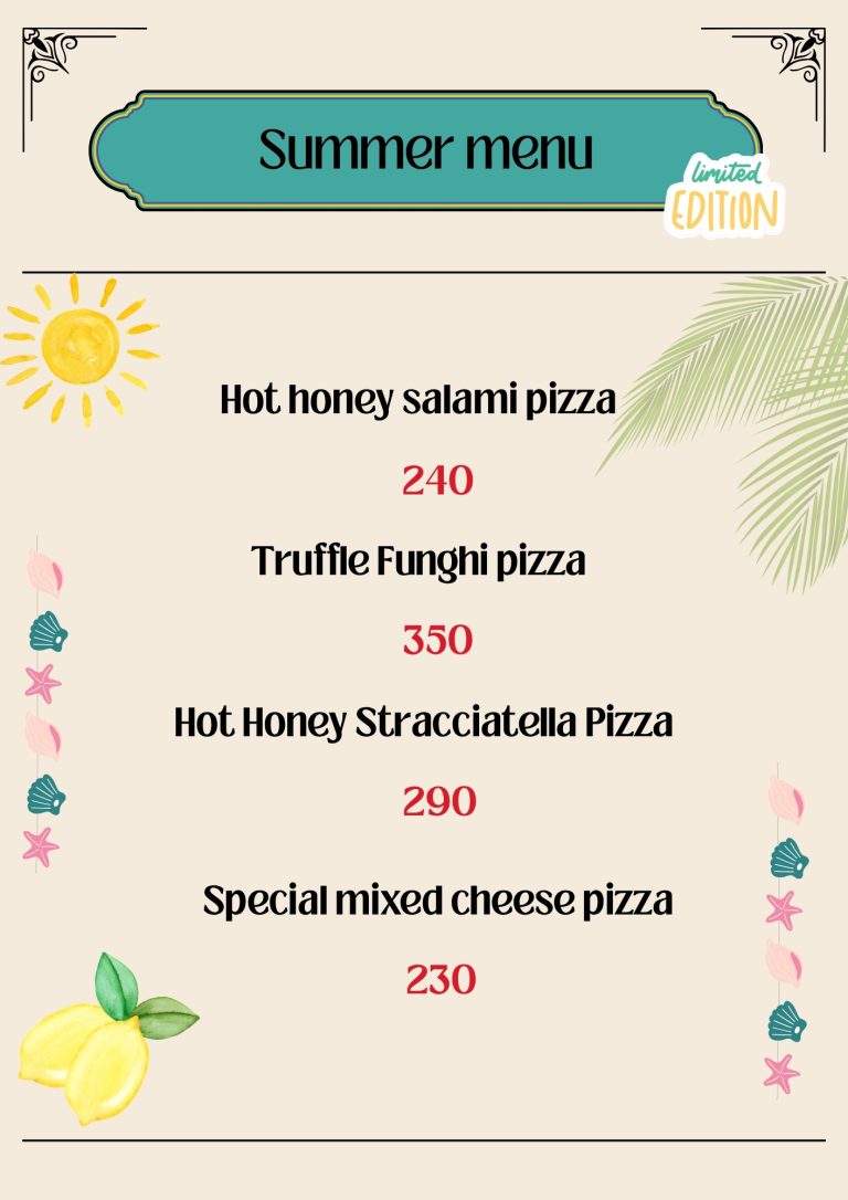 pentola café & restaurant menu photo 10