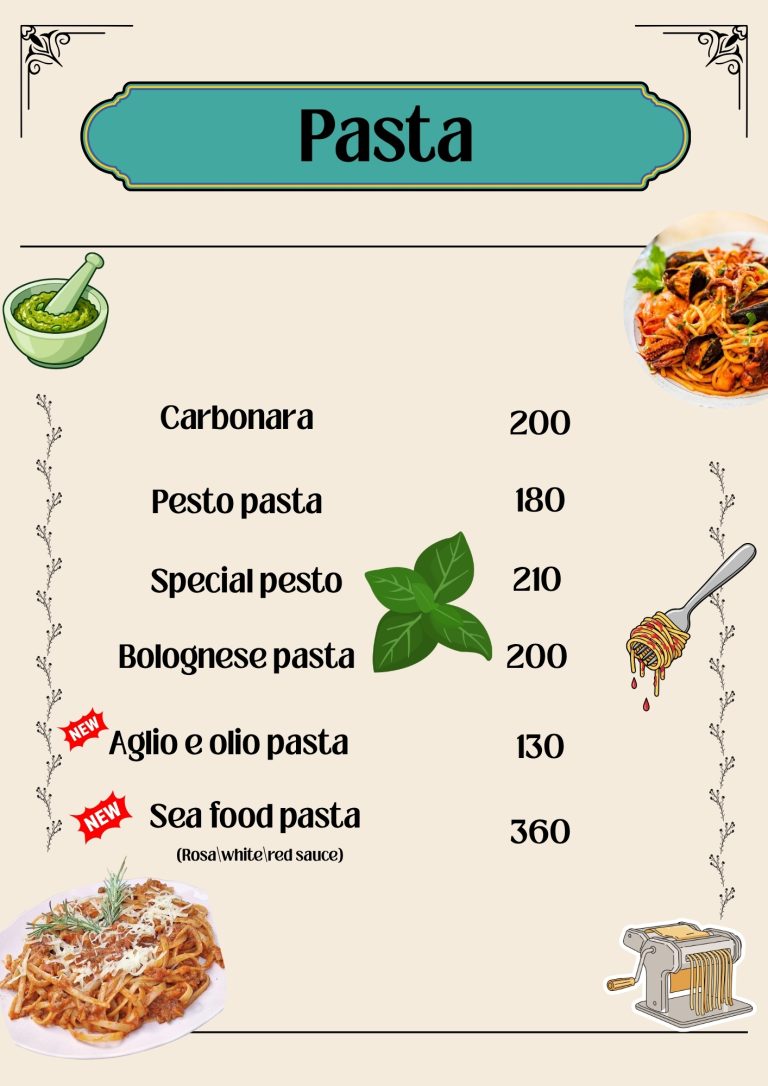 pentola café & restaurant menu photo 15