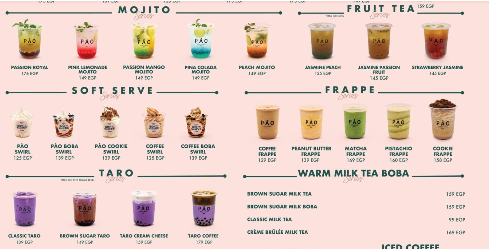 PAO Boba & More menu photo 2