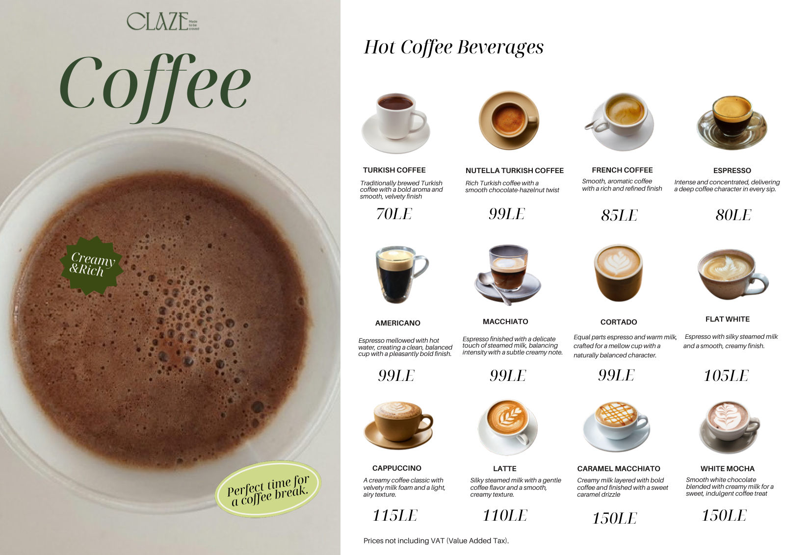 Claze menu photo 2