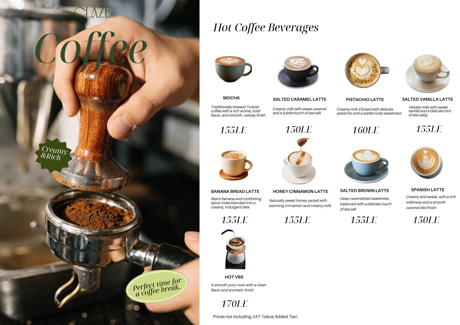 Claze menu photo 3