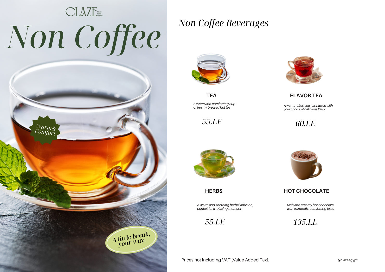 Claze menu photo 6