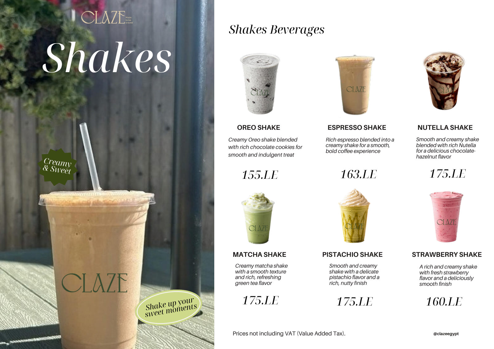 Claze menu photo 8