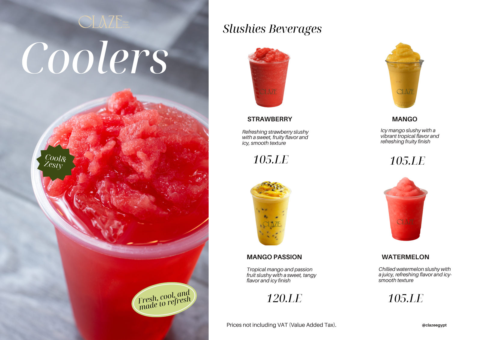 Claze menu photo 11