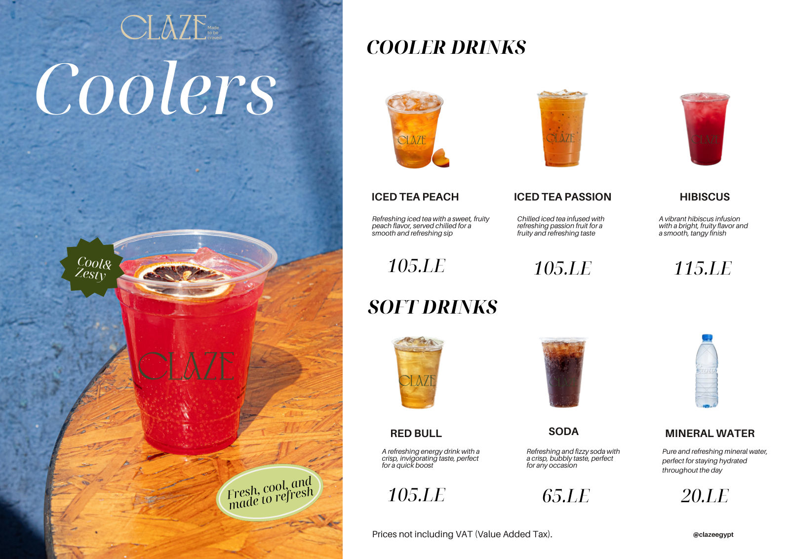 Claze menu photo 13