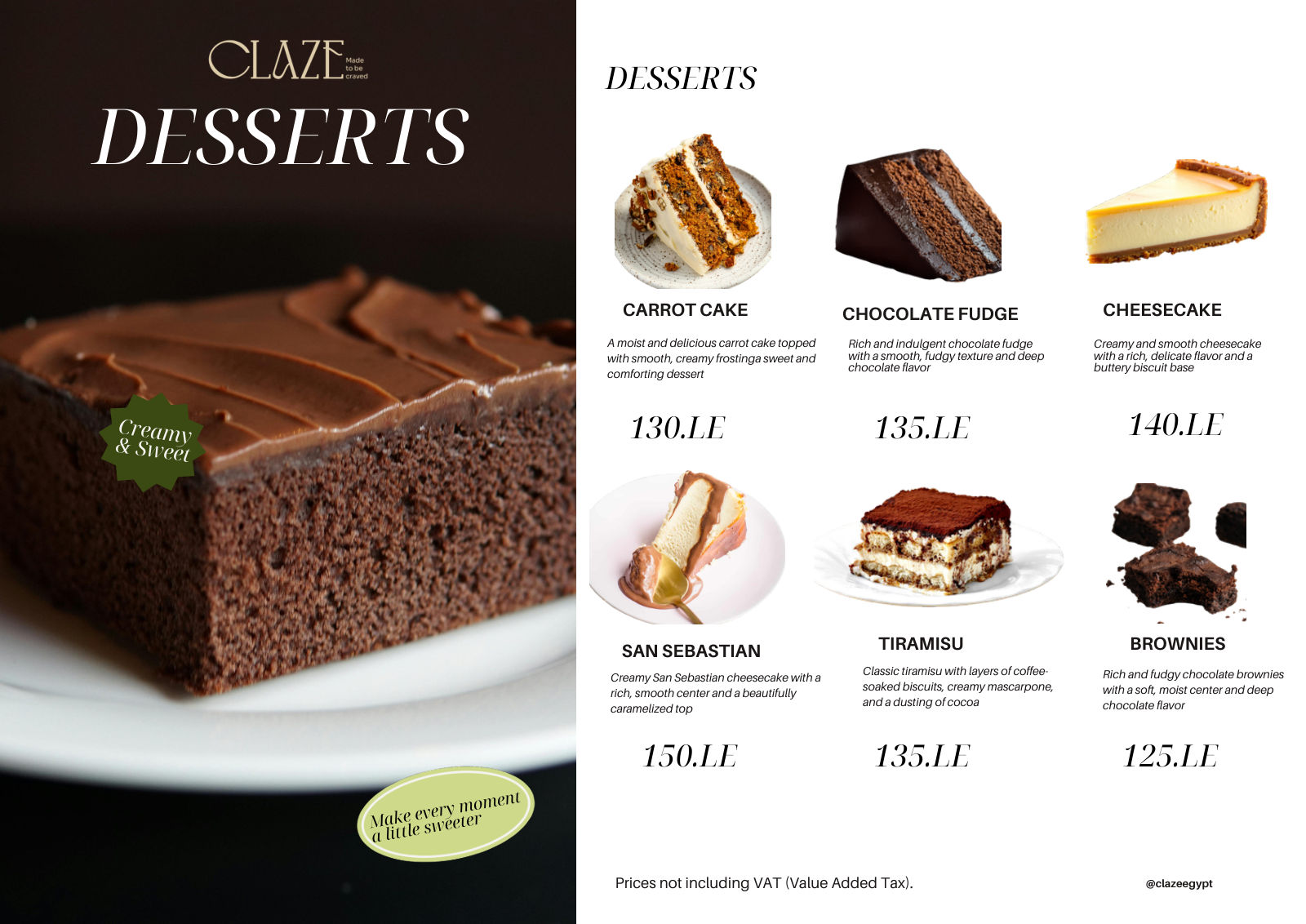 Claze menu photo 17