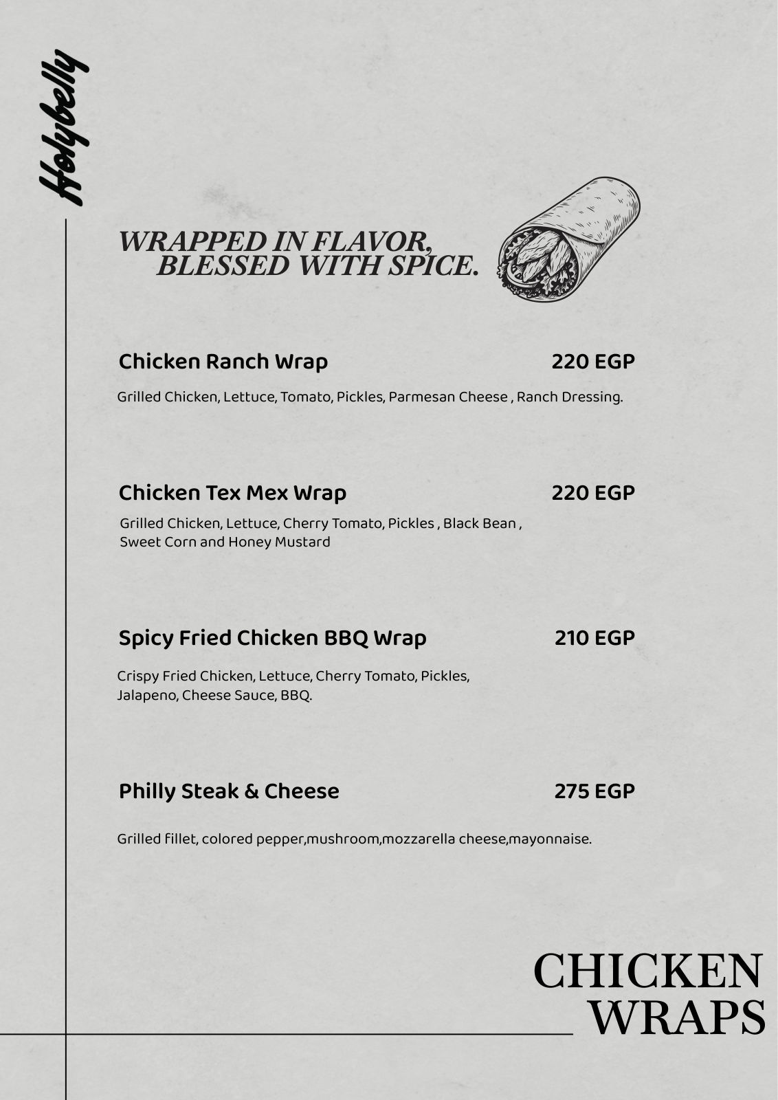 Hollybelly Kafr Abdo menu photo 17