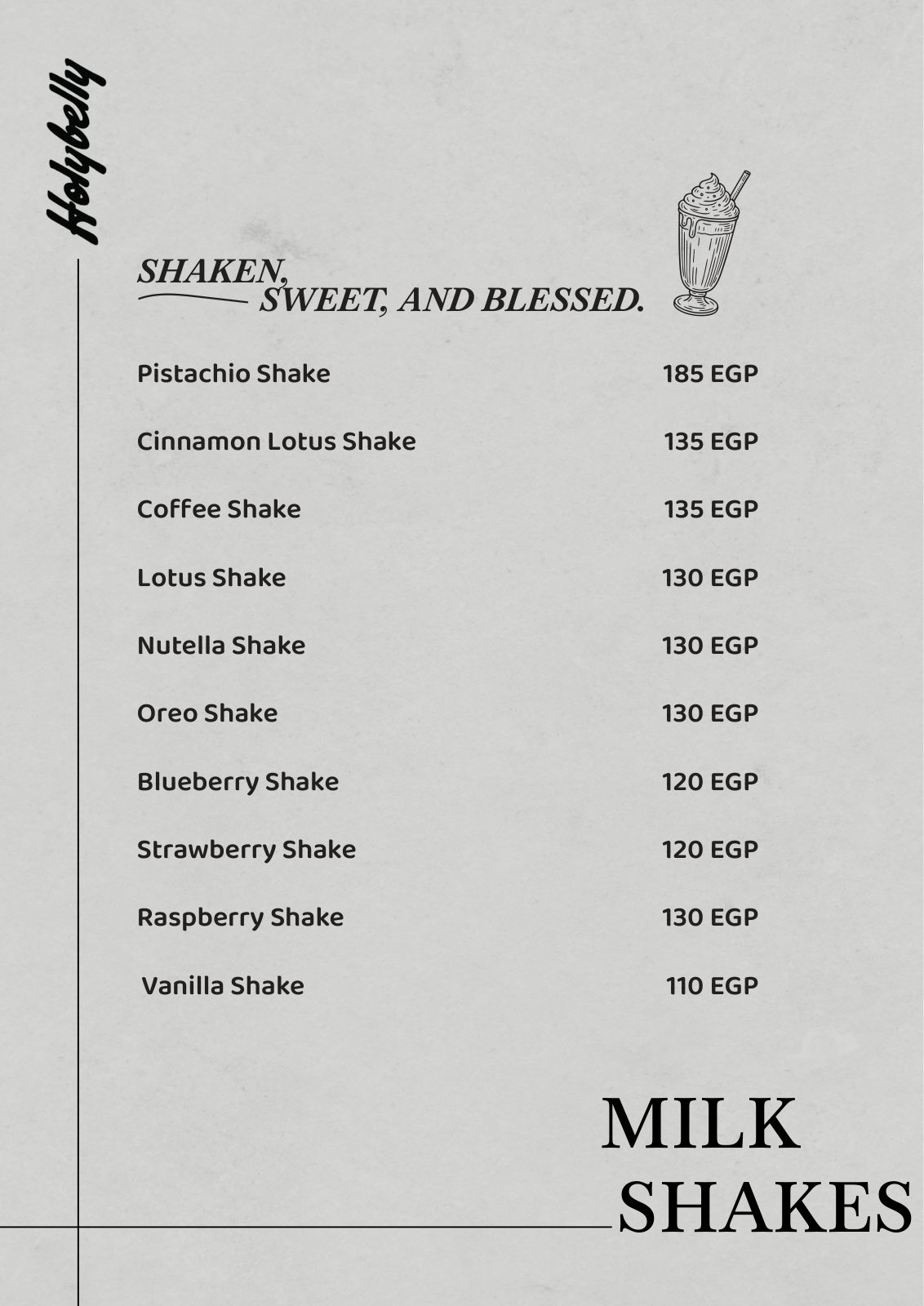 Hollybelly Kafr Abdo menu photo 43