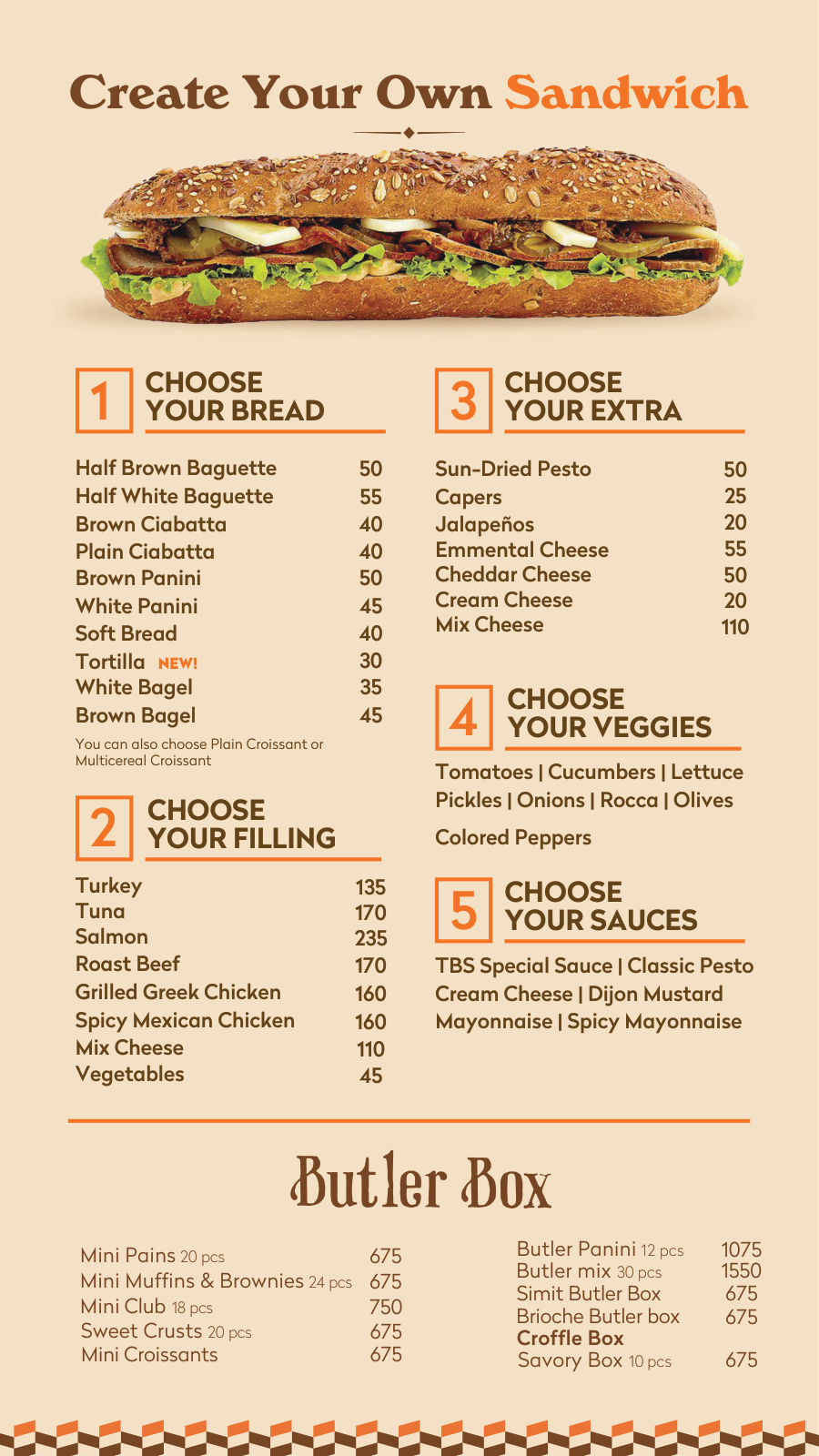 TBS - The Bakery Shop menu photo 3