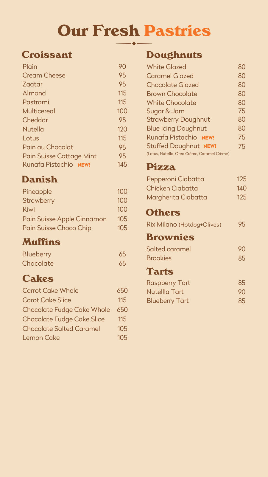 TBS - The Bakery Shop menu photo 5