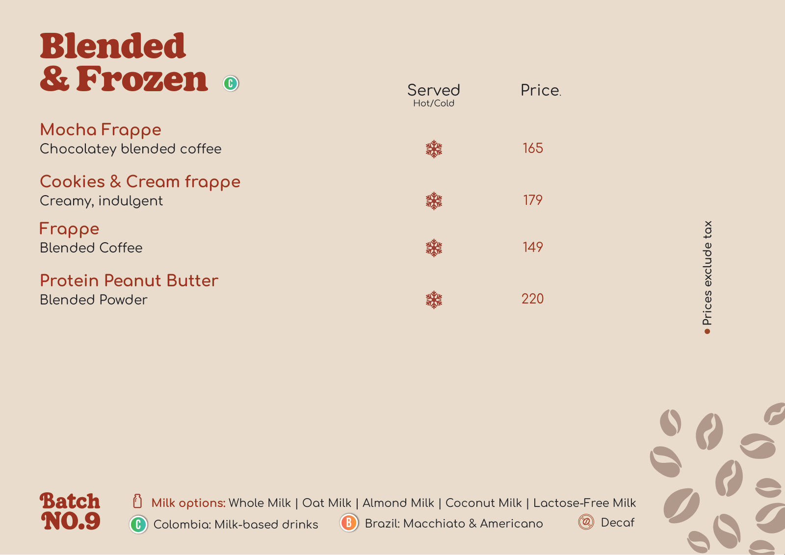 Batch no.9 menu photo 9
