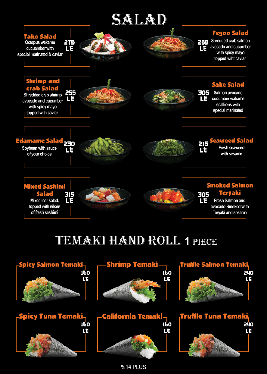 Fegoo sushi menu photo 4