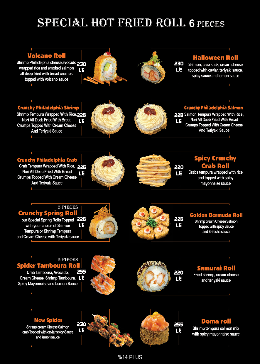 Fegoo sushi menu photo 15
