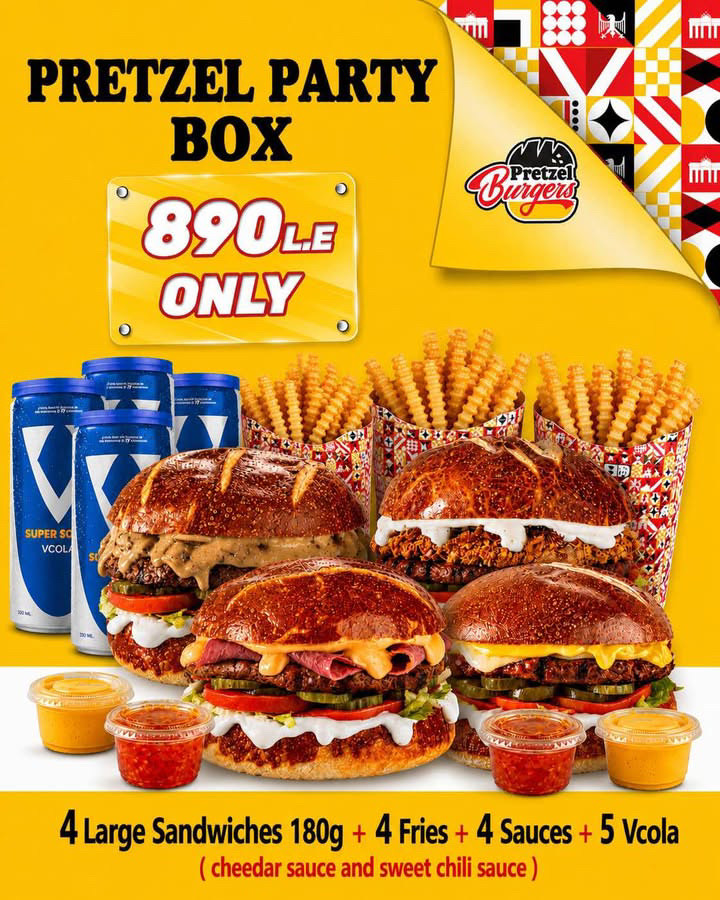 Pretzel burgers menu photo 4