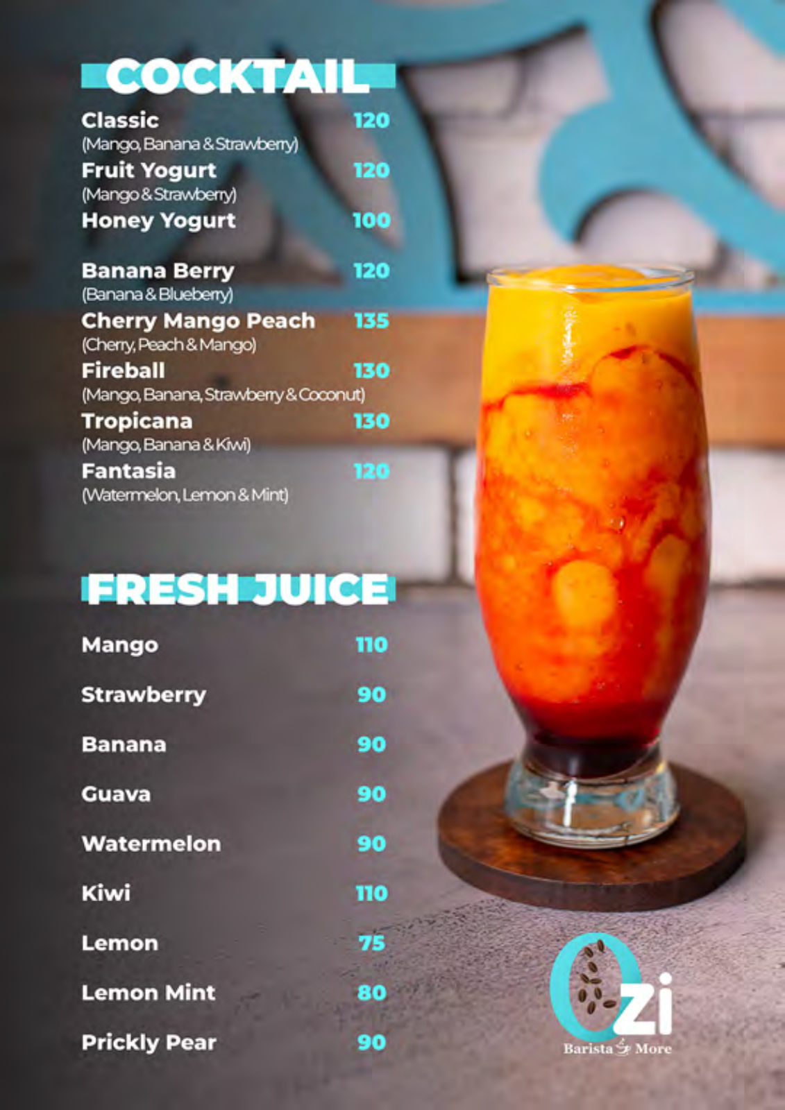 The Q Lounge menu photo 5