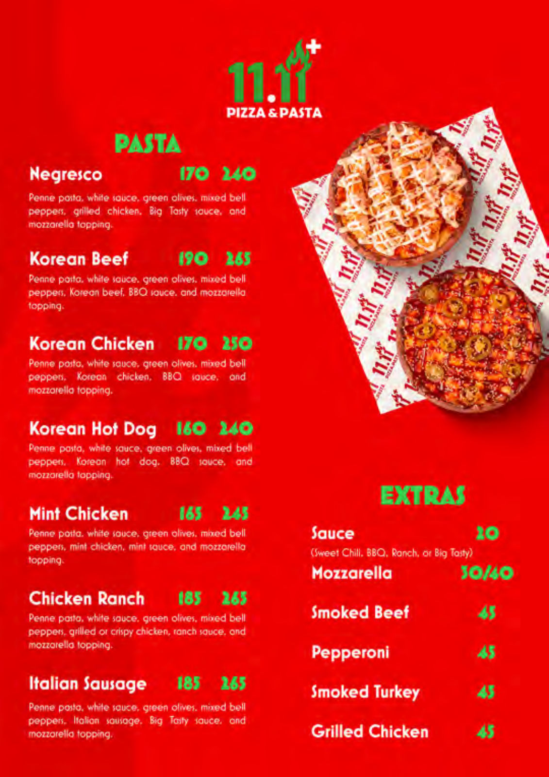 The Q Lounge menu photo 13
