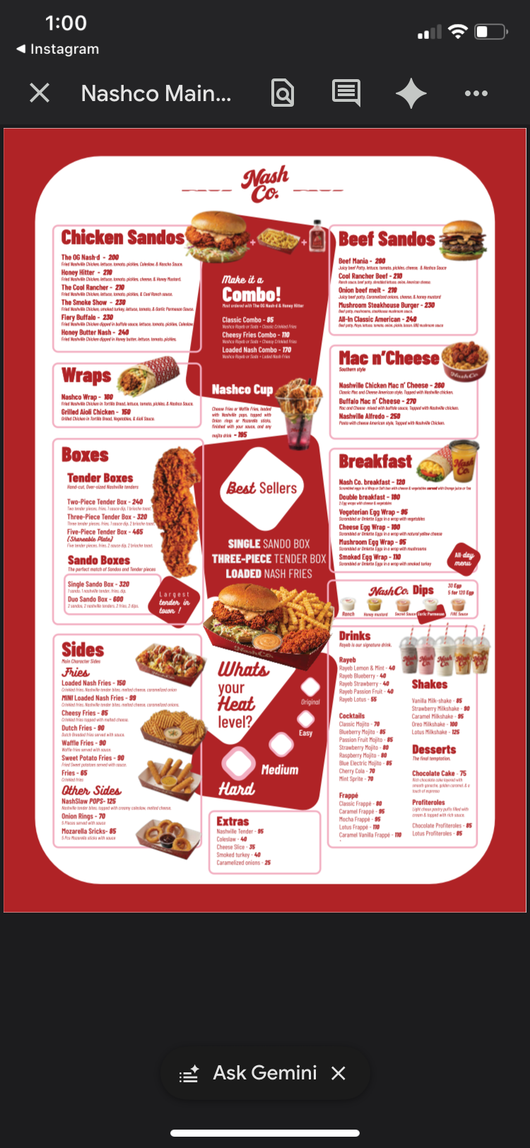 NashCo. menu photo 2