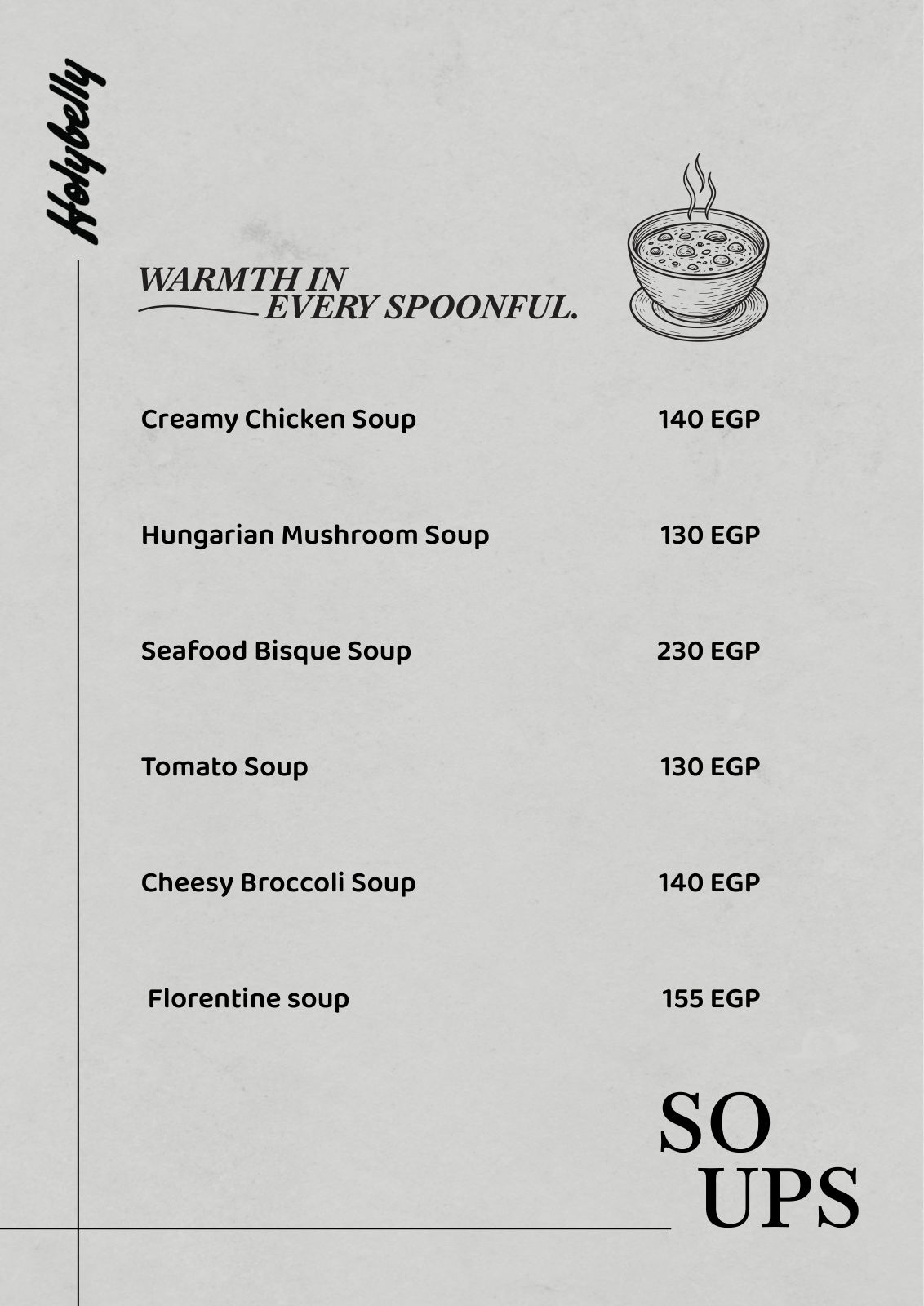 Holybelly Zayed menu photo 9