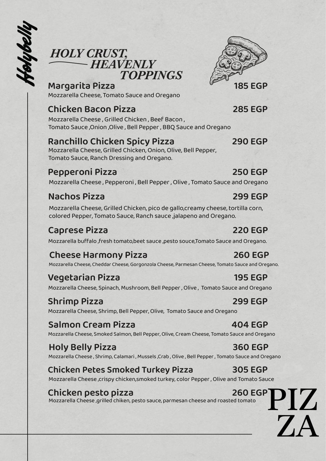 Holybelly Zayed menu photo 25